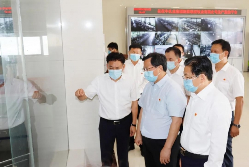 快訊 | 河南省委常委、省紀(jì)委書記、省監(jiān)委主任任正曉蒞臨花花牛乳業(yè)集團新蔡瑞亞牧場調(diào)研