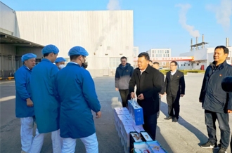 春節(jié)送溫暖，慰問暖人心丨集團黨委書記、董事長慰問春節(jié)期間堅守崗位的一線職工